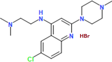N'-(6-Chloro-2-(4-methylpiperazin-1-yl)quinolin-4-yl)-N,N-dimethylethane-1,2-diamine hydrobromide